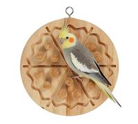 à mâcher pour oiseaux - Jouet d'activité en bois avec bouchons en amovibles | Jouet pour petit oiseau pour entraînement à la maison, exercice mental, activité physique, soulagement de