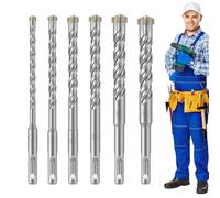 À Maçonnerie | Kit Outils Pour Perçage 6 À 16 Mm | Pour Béton Maçonnerie,Pour Amélioration De L'Habitat Métal Pierre Brique Porcelaine Carrelage Verre Garage Atelier Et Chantier De