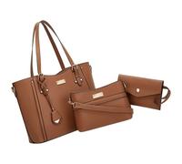 à main à bandoulière léger avec compartiment zippé et Design confortable pour femmes, à main élégant pour dames, 3 pièces