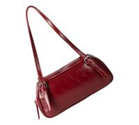 À Main Élégant En PU Finition Brillante Bandoulière Luxueux Sous Les Bras Pour Déplacements Quotidiens Et Réunions Sociales Main Géométrique Unique