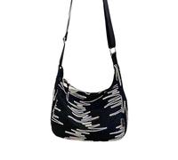 À Main Élégant Rayures Arc-en-ciel Cartable De Mode Unique Sacs Bandoulière Décontractés De Capacité Pour Femmes