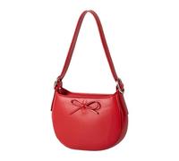 À Main Féminin Élégant À Bandoulière En Cuir PU Pratique Avec À Main Sous-bras Décoration Des Arcs Pour L'embrayage À Mode