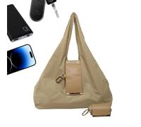 À Main Portable - Design Porte-clés Extensible, Texture PU Durable, À Main Léger Pour Le Bureau, Pochette Décontractée Pour Sortie Quotidienne, Kit De Vacances Tendance À La Plage | Pour Les É