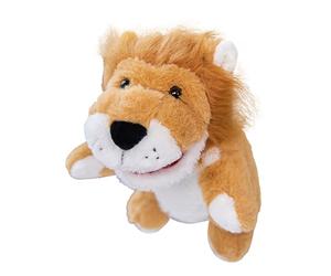 À Main Pour Adultes - Jouet De Marionnette En Peluche Douce De 25 Cm, Marionnette Interactive À Bouche Mobile, Outil Éducatif Et De Divertissement, Motifs Girafe, Léopard, Lion, Singe, Tigre, Éléphant