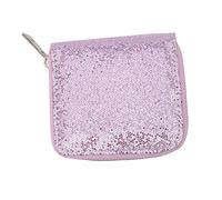 À Main pour Filles Petite Pochette pour Femmes Portefeuille Élégant À Paillettes Mini Portefeuille Zippé pour Faire du Shopping Ou Faire du Sport