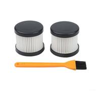 à Main pour Kärcher CVH pour 3 Plus Réutilisable à Main pour(2 PACK) | Grade H13, 99.97% efficacité, lavable et réutilisable, inclut brosse nettoyage, plastique durable