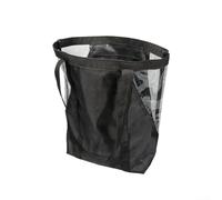 à Main PVC Transparent Femmes 1680D pour robuste à Main PVC(Black) | Matériau PVC clair pour robuste, résistance à l'usure élevée, couleur noire , style décontracté chic