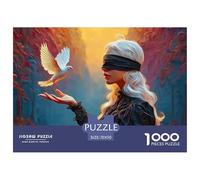 A Male Walks Along The Stone Road 1000 Pcs Carton Extra-épais Coffret De Puzzles Fantasy Mystical Figure Stimulant Et Éducatif Jeu Familial Puzzles As Birthday Gifts 70x50cm/1000pcs