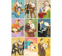 A Man and His Cat Manga Collection Set Vol. 1-9 by Umi Sakurai (9 Books)