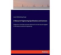 A Manual Of Engineering Specifications And Contracts