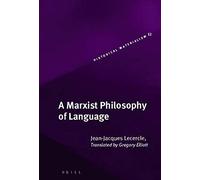 A Marxist Philosophy Of Language
