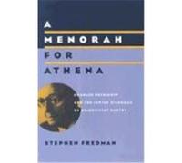 A Menorah for Athena Stephen Fredman (Auteur)