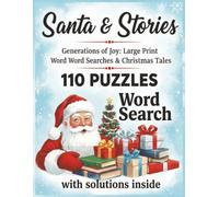 A Merry Christmas Word Search: Generations of Joy in Every Puzzle - 110 Large Print Christmas Word Searches & Heartwarming Holiday Tales | Festive Fun ... Perfect Christmas Gift with Solutions Inside