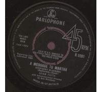 A MESSAGE TO MARTHA 7" (45) UK PARLOPHONE 1964 B/W IT SOUNDS GOOD TO ME (R5201)