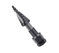 à métal, étagé - à clé électrique - intensifié avec trou de différentes tailles pour la coupe de trous de tôle d'acier