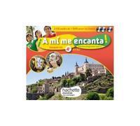 A mi me encanta espagnol cycle 4 / 4e LV2 - Coffret CD/DVD - éd. 2017 Enregistrements audio et vidéo - Anthony Straub - Hachette Education - Livre CD - Scolaire / Universitaire CD