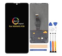 A-MIND Écran LCD d'origine pour Huawei P30 ELE-L29 ELE-L09 ELE-AL00 ELE-TL00 ELE-L04 Kit de réparation complet avec outils (noir)