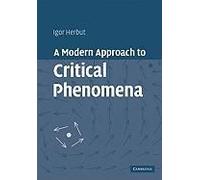 A Modern Approach To Critical Phenomena