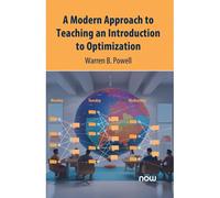 A Modern Approach To Teaching An Introduction To Optimization