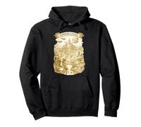 A Modern Utopia Inspired Rétro Futurisme Vision Sweat à Capuche