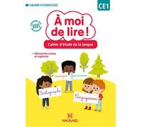 À moi de lire ! CE1 (2021) - Cahier d’étude de la langue - Catherine Wojciechowski-Savadoux - Magnard - broché - Scolaire / Universitaire
