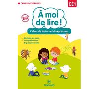 À moi de lire ! CE1 (2021) - Cahier de lecture et d'expression - Catherine Wojciechowski-Savadoux - Magnard - broché - Scolaire / Universitaire