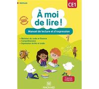 À moi de lire ! CE1 (2021) - Manuel de lecture et d'expression - Catherine Wojciechowski-Savadoux - Magnard - broché - Scolaire / Universitaire