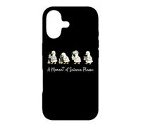 A Moment of Science Funny Goose Science Teacher Men Women Coque pour iPhone 17