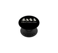 A Moment of Science Funny Goose Science Teacher Men Women PopSockets PopGrip Adhésif