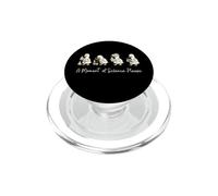 A Moment of Science Funny Goose Science Teacher Men Women PopSockets PopGrip pour MagSafe