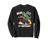 À Mon 9e Anniversaire Era Boy Bday Nine Joyeux 9e Anniversaire Sweatshirt