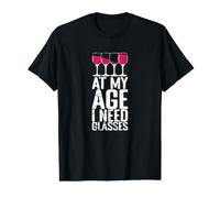 À Mon âge, J'Ai Besoin de Lunettes T-Shirt Graphique avec Valeur