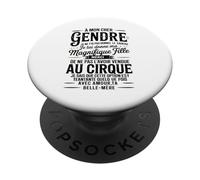 À Mon Cher Gendre Avec Amour Ta Belle-Mère Humour Drôle PopSockets PopGrip Adhésif