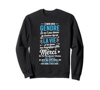 À Mon Cher Gendre Avec Amour Ta Belle-Mère Humour Drôle Sweatshirt