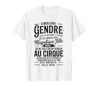 À Mon Cher Gendre Avec Amour Ta Belle-Mère Humour Drôle T-Shirt