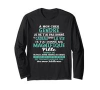 à mon cher gendre je ne t'ai pas donné le cadeau qu'est Manche Longue