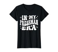 À Mon époque de première année, lycée de première année T-Shirt Graphique avec Valeur, Femme, Noir, S