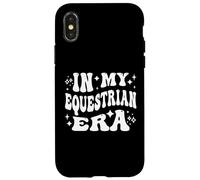 À Mon époque équestre, Horse Rider Barn Life Passion Coque pour iPhone X/XS