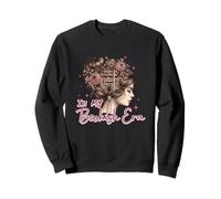 À Mon époque livresque, rêve Floral littéraire Sweatshirt