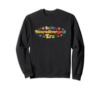 À Mon époque neurodivergente | Rétro-autisme Awareness Sweatshirt