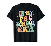 À Mon époque préscolaire, Retour à l'école rétro T-Shirt Graphique avec Valeur