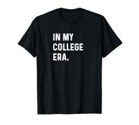 À Mon époque Universitaire - Étudiant, Campus, école, université et professeurs T-Shirt Graphique avec Valeur, Homme, Noir, M