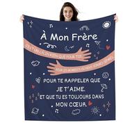 À mon Frère C’est un câlin rien que pour toi pour les moments où nous sommes séparés Pour te rappeler que je t’aime Et que tu es toujours dans mon Cœur Couverture Cadeau d'anniversaire ou de Noël