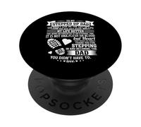 À Mon père, Merci d'être Venu pour l'anniversaire de Mon Beau-père. PopSockets PopGrip Adhésif