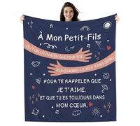 À mon Petit-fils C’est un câlin rien que pour toi pour les moments où nous sommes séparés Pour te rappeler que je t’aime Et que tu es toujours dans mon Cœur Couverture Cadeau d'anniversaire et de Noël