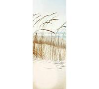 A.Monamour Sticker Porte Autocollant Poster De Porte 3D Herbe Sèche Sable Désert Dunes Paysage Vinyle Affiche De Porte Sticker Mural Papier Peint Art Décor 77 x 200 cm