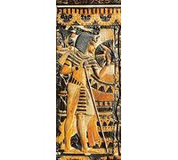 A.Monamour Sticker Porte Autocollant Poster De Porte 3D Peinture Murale Égyptienne De L'Egypte Ancienne Vinyle Affiche De Porte Sticker Mural Papier Peint Art Décor 85 x 200 cm