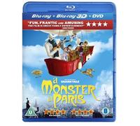 A Monster in Paris ( Un monstre à Paris ) ( A Monster in Paris 3D ) (Blu-Ray & DVD Combo) [ Origine UK, Sans Langue Francaise ] (Blu-Ray)