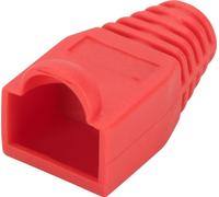 A-MOT/R 8/8 Douille de protection contre le pliage, pour connecteur modulaire 8P8C couleur rouge