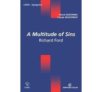 A Multitude of Sins - Richard Ford - Patrick Badonnel - Armand Colin - broché - Scolaire / Universitaire